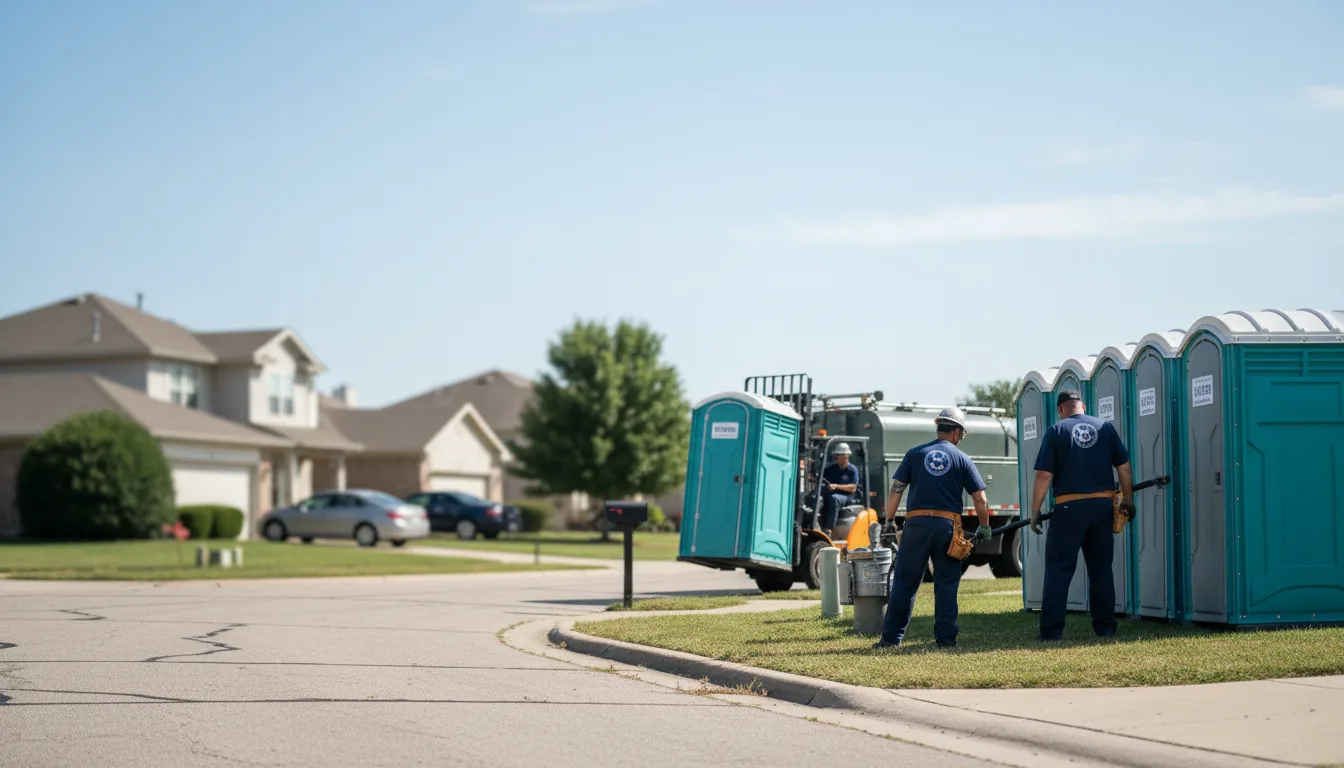 Porta Potty Rental in Euclid, OH near me